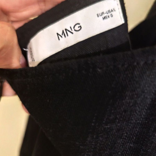 Linen jumpsuit Mango like new, black, size L