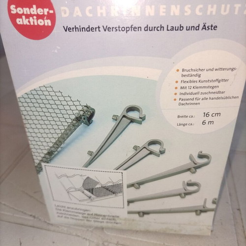 Gutter protective mesh new, set of 2 pieces