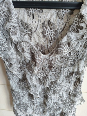 Blouse beautiful like new, grey