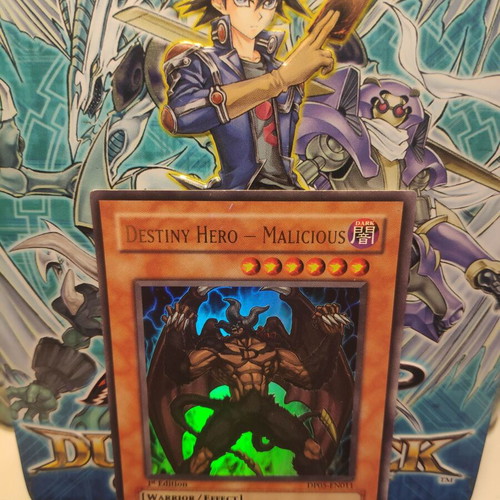 Destiny Hero - Malicious DP05-EN011 1st Edition used card