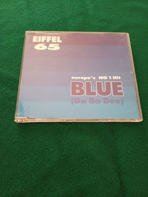 Eiffel 65 Blue CD single used with 7 versions