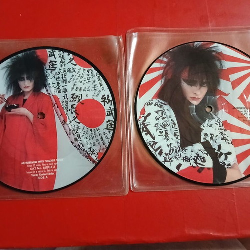 Siouxsie rare interview 2 x 7" vinyl