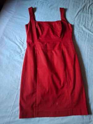 Manolo dress red size M like new