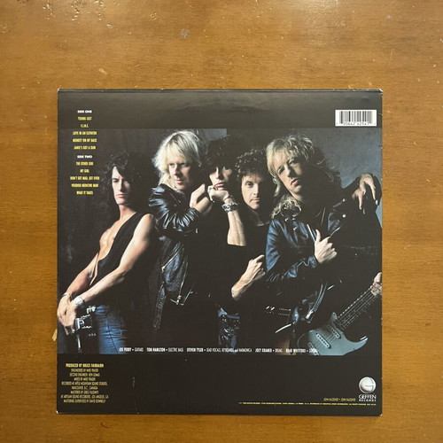 Aerosmith Pump LP reissue 2008, like new
