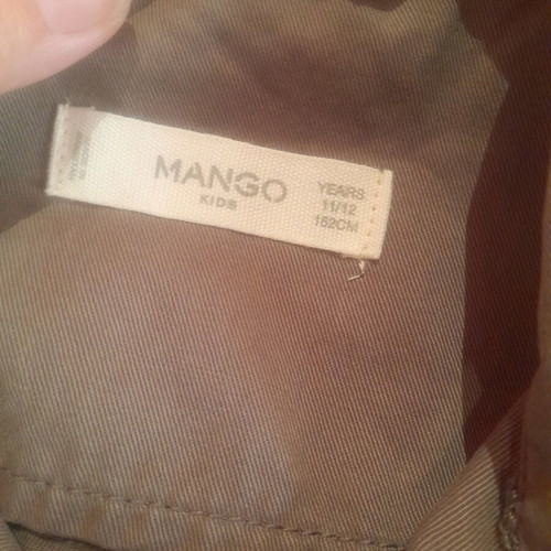 Mango kids jacket like new, olive color
