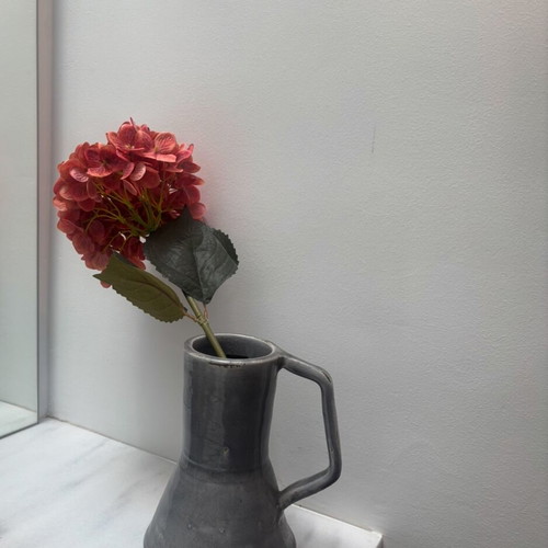 Artificial Flower decoration new, red lilac or apricot