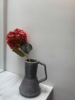 Artificial Flower decoration new, red lilac or apricot