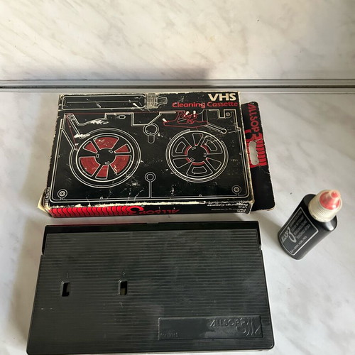 Allsop3 VHS video cleaning cassette used