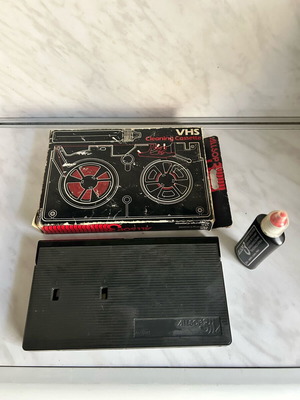 Allsop3 VHS video cleaning cassette used