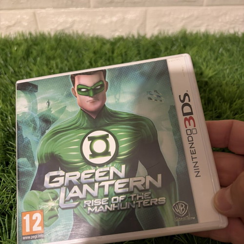 Green Lantern Rise of the Manhunters Nintendo 3DS game used