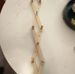 Children's expandable wall hanger like new
