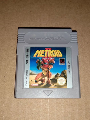 Metroid 2 Return of Samus Game Boy cartridge used, Nintendo action game