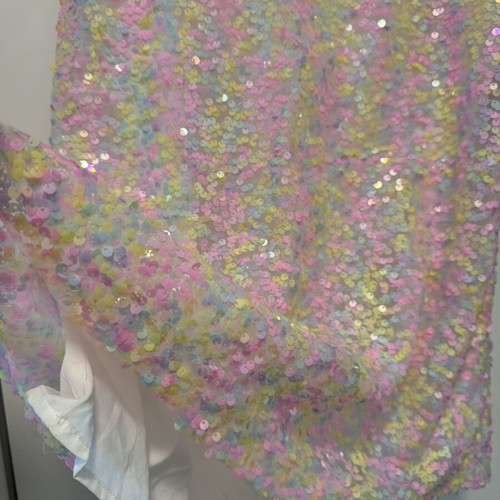 Sequin dress, size XS, multicolored