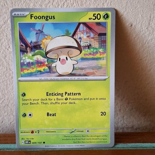 Pokemon card Foongus new -  1,00 - Vendora.cy