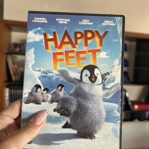 Happy Feet DVD animated movie with subtitles