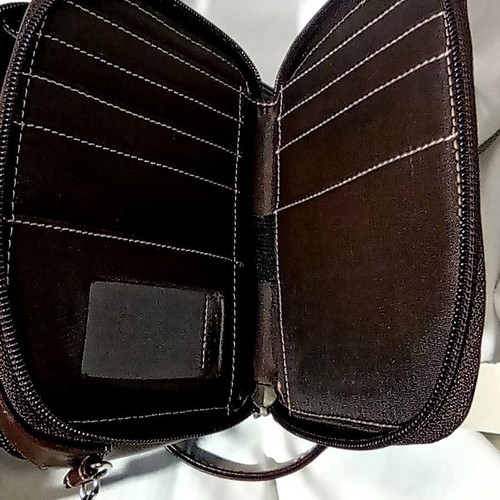 Mini crossbody bag David Jones like new, brown