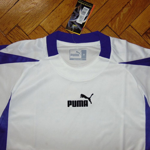 Puma Jersey Football Training Shirt new, size M, white and purple