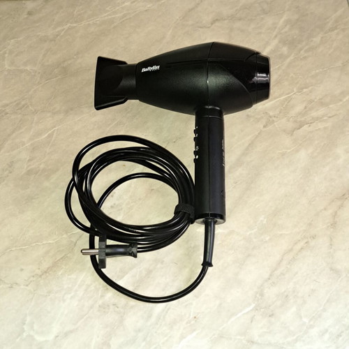 Babyliss hairdryer Compact Pro series like new, black