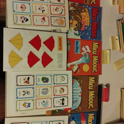 Mickey Mouse comics set of 10 like new, issue No4 700 series