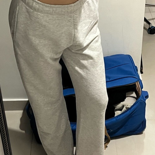 Grey tracksuit like new, athletic without elastic, size M