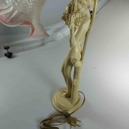 Vintage table lamp, height 52.5 cm