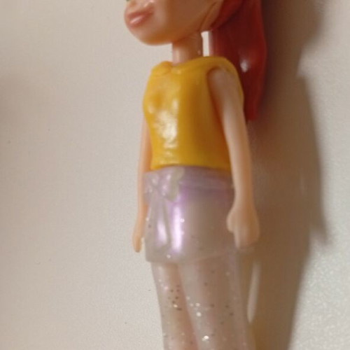 Mattel Polly plastic doll used