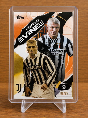 Fabrizio Ravanelli First Goal Topps Juventus Premium Team Set 2024/25