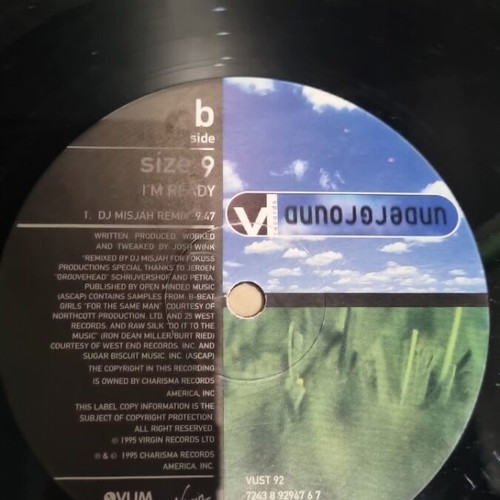Vinyl Size9 I'm Ready used