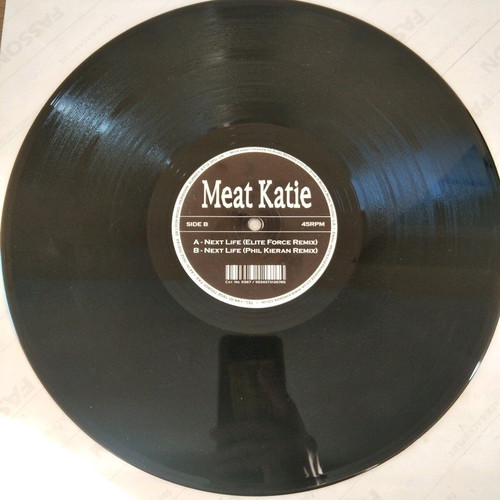 Meat Katie Next Life Remixes vinyl used, electronic