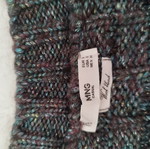 Mango knitted sweater with gold thread used, wide fit