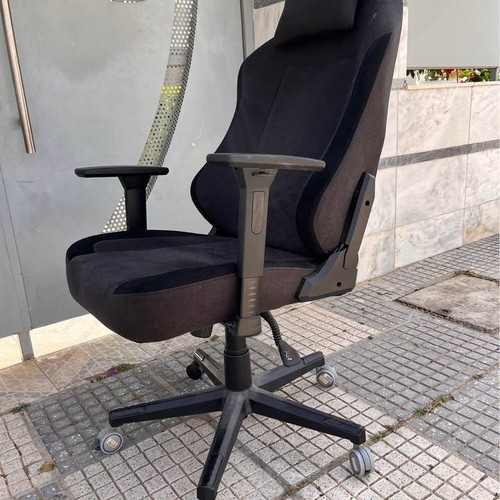 JYSK Abildaa gaming office chair, grey anthracite fabric