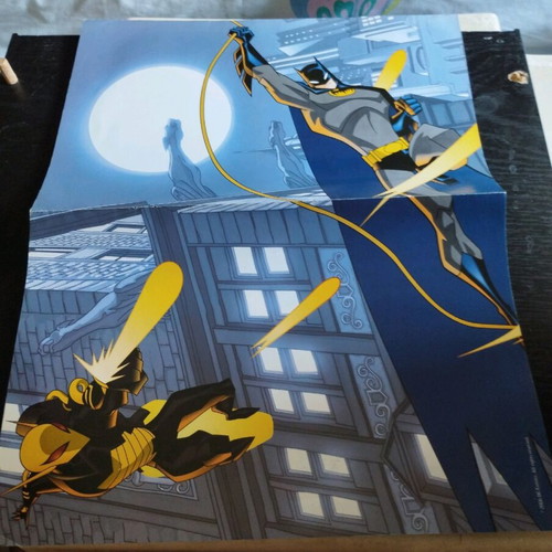 Batman Strikes & Krypto the Superdog #8 used comic with poster