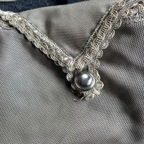 Vintage waist bag silver-gold new