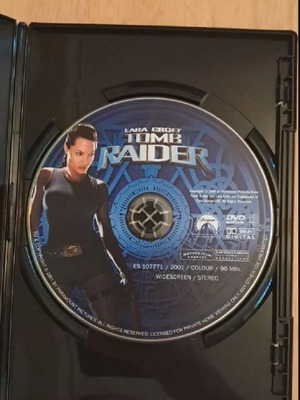 Lara Croft Tomb Raider DVD like new with subtitles