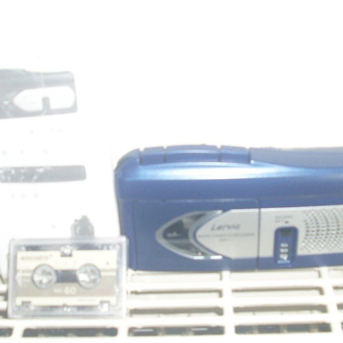 Lervia KH4111 journalistic cassette recorder new with microcassette
