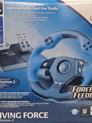 Τιμονιέρα Logitech Driving Force για PlayStation 2 καινούργια