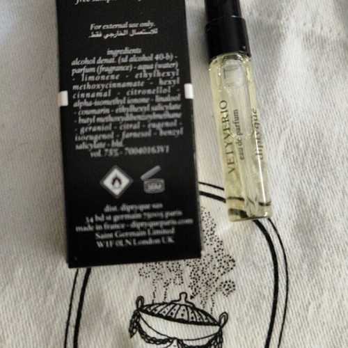 Diptyque Vetiverio Eau de Parfum new, 2 ml travel size