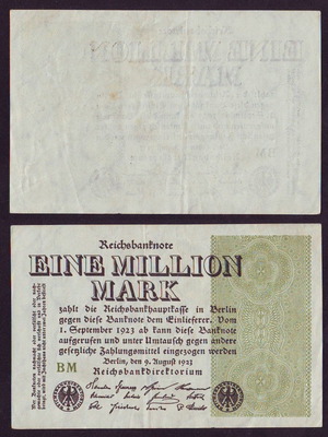 Germany 1 Million Mark 1923 μεταχειρισμένο