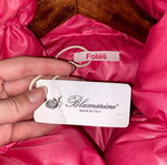 Blumarine puffer jacket new fuchsia color Blugirl