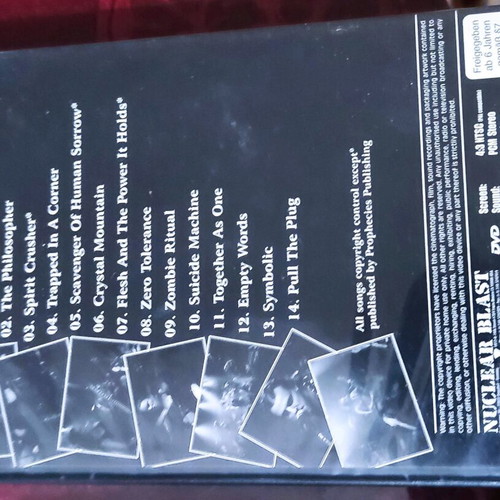 Death Live In L.A. DVD like new, metal