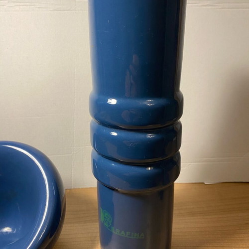 Collectible Kerafina ashtray and vase set like new