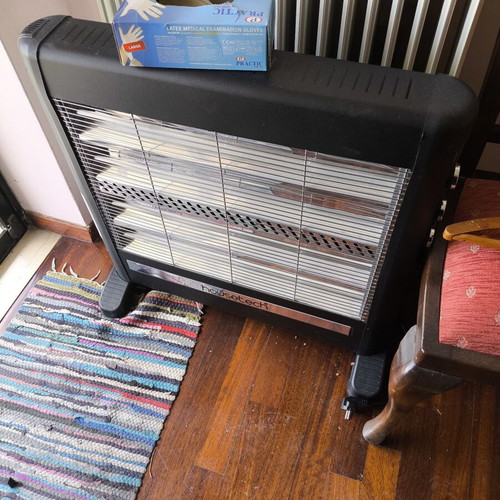 Heaters and dehumidifier used