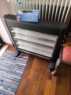 Heaters and dehumidifier used