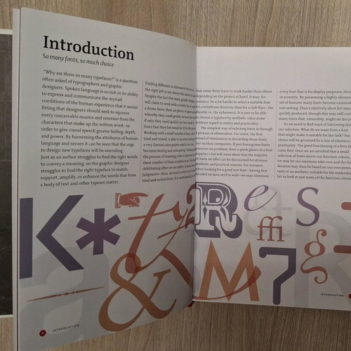 1000 Fonts by Bob Gordon used typography guide book in English