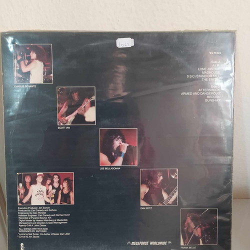 Anthrax Spreading The Disease LP used, metal, made in Greece 1986