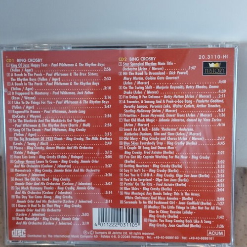 Bing Crosby The Sound Of The Movies CD like new, pop