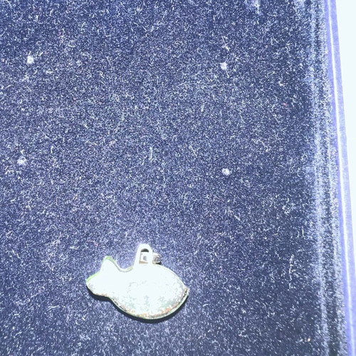 Swarovski fish-shaped pendant new, light green