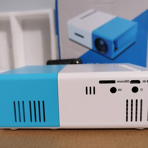 Mini Led Projector used with HDMI, USB, RCA ports