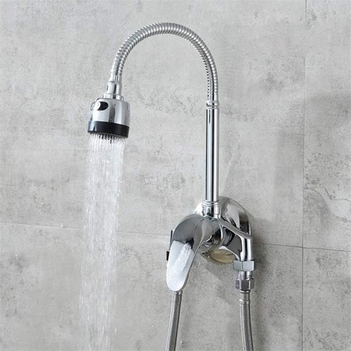 Topincn mixer valve like new for hot and cold water, bathroom shower