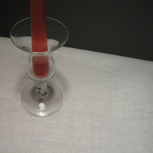 Glass Candle Holder Like New for Decoration